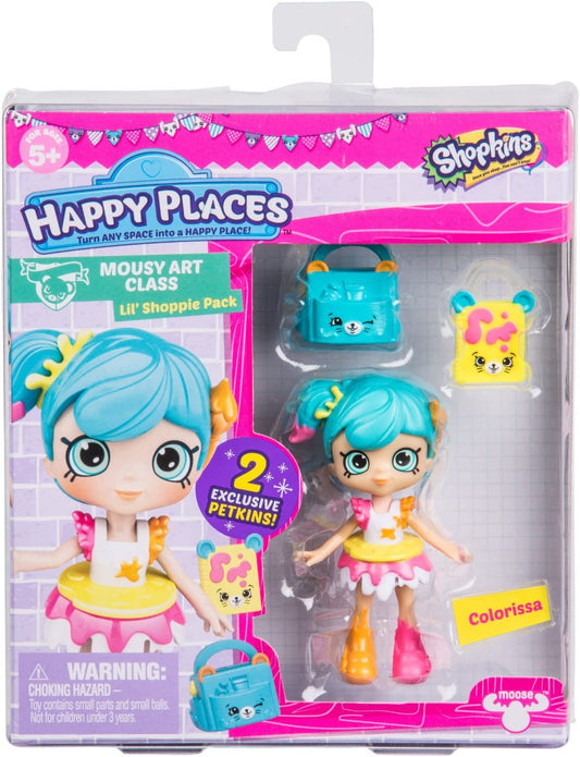 Shopkins Happy Places Doll Single Pack - Colorissa