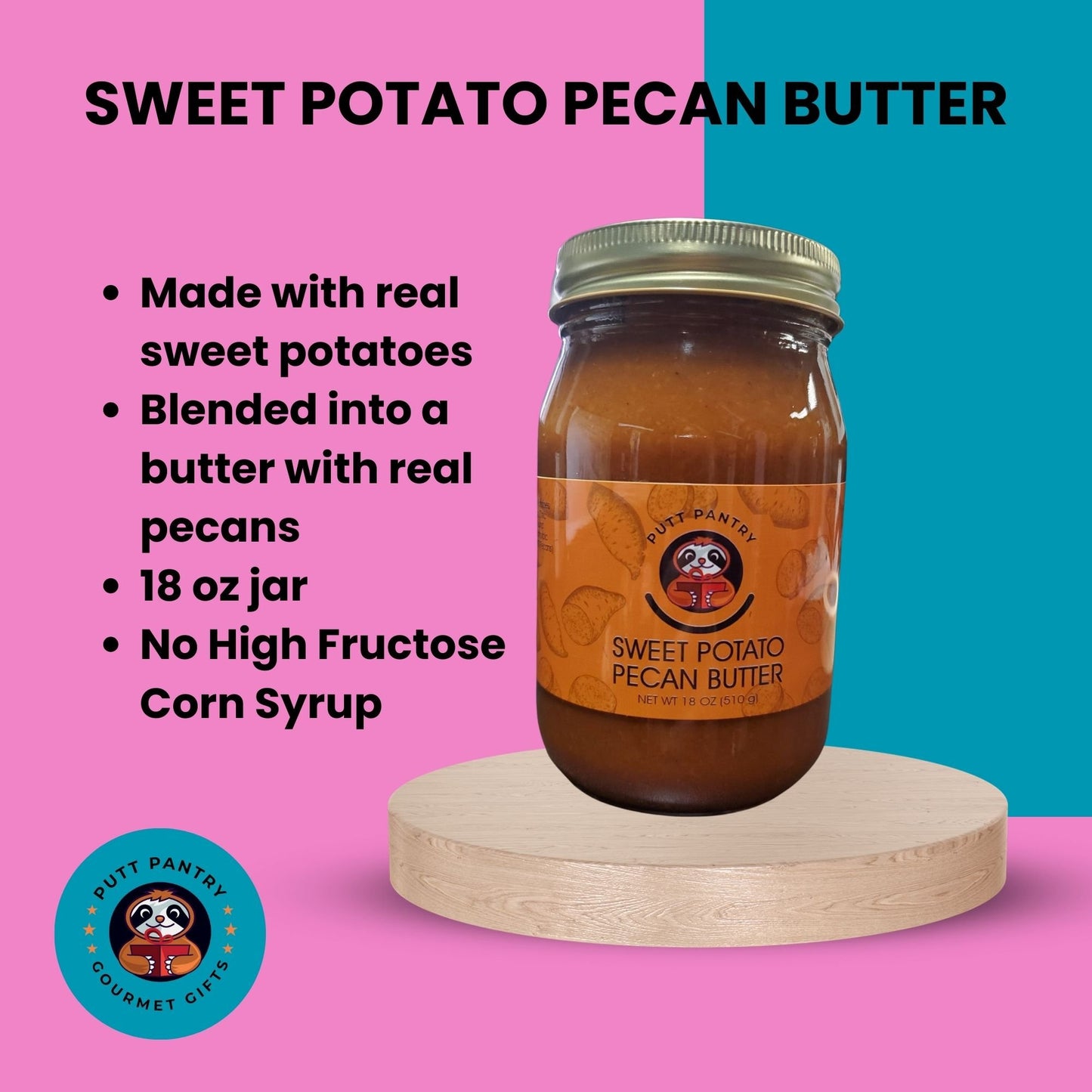 Putt Pantry Gourmet Jam Jelly Spread