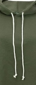 Wild Fable Ladies Cropped Olive Hoodie, Size M