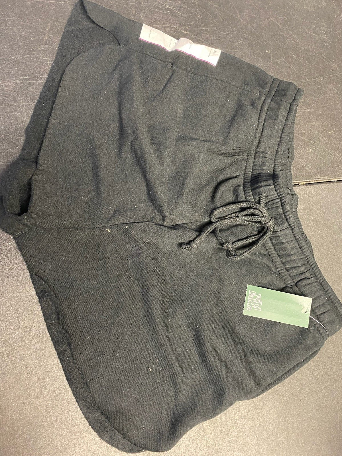 Wild Fable Ladies Ebony Extra-short Shorts, Size XL