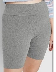Wild Fable Women's grey Bike Shorts, Size M
