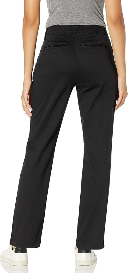 LEE Womenâ€™s Petite Relaxed Fit All Day Straight Leg Pant