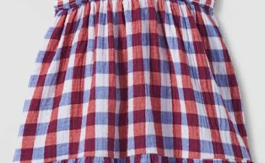 Cat&Jack Star Plaid Sun Dress Size XL