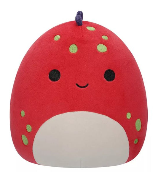 Squishmallows Dolan Red Dino with Spots 8" Plush Stuffed Animal Toy