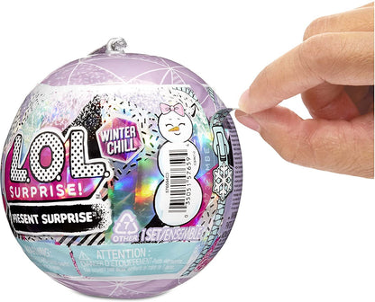 LOL Surprise Holiday Supreme Doll Tinsel with 8 Surprises Including Collectible Holiday Doll, Shoes, and Accessories | Great Gift for Kids Ages 4+