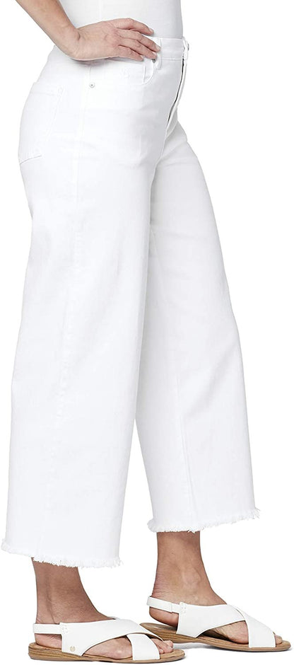 Gloria Vanderbilt Women's Amanda Wide Leg Crop Length Jean