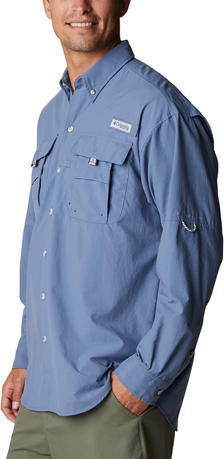 Columbia Men's PFG Bahama II UPF 30 Long Sleeve Fishing Shirt