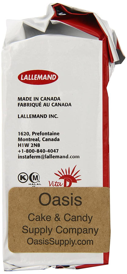 Lallemand Instaferm Instant Dry Yeast Leavening Agent, Red, 15.88 Oz (2 pack)