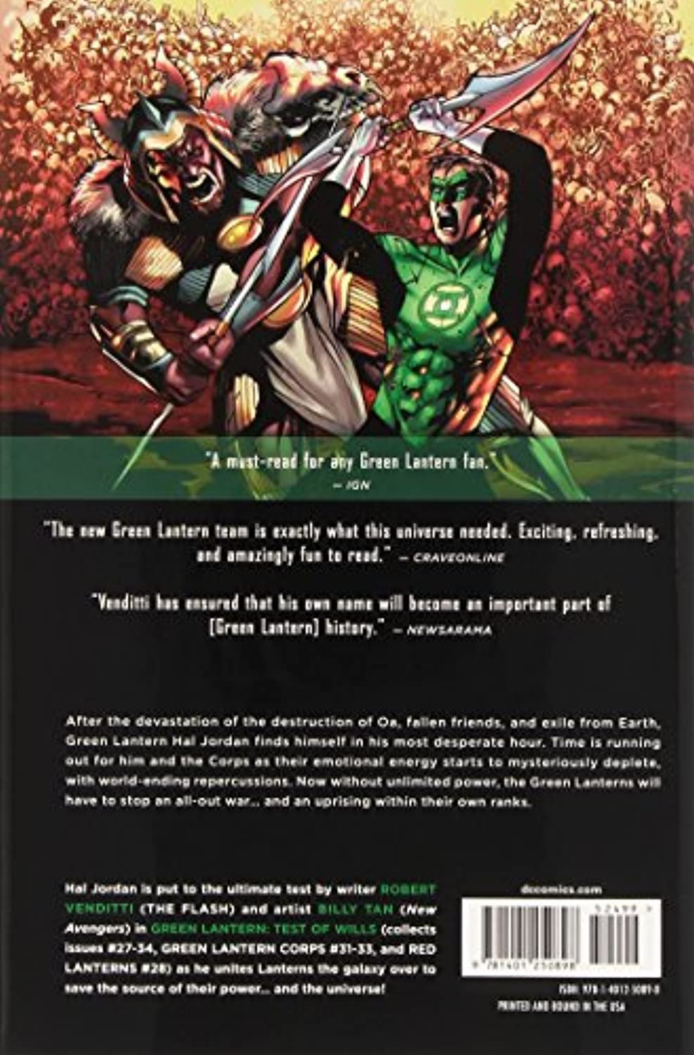Green Lantern Vol. 5: Test of Wills (The New 52)
