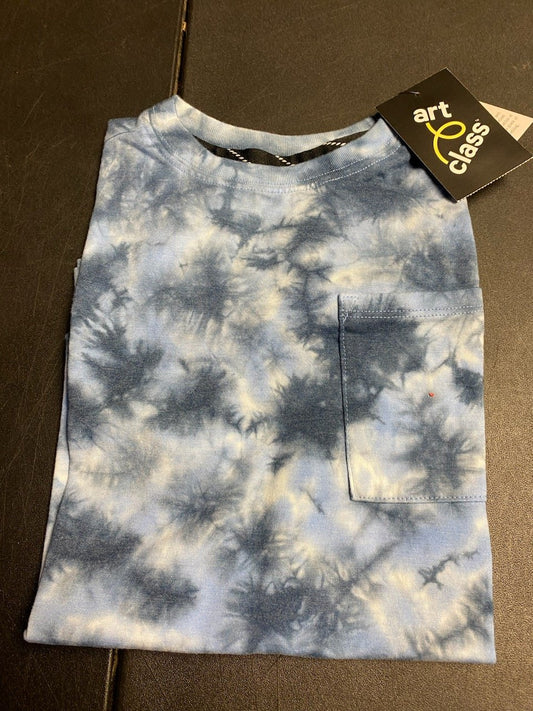 ArtClass Blue TieDye Pocket Tshirt Size Small 6/7