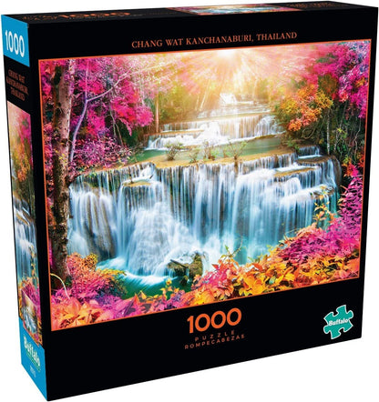 Buffalo Games - Chang Wat Kanchanaburi, Thailand - 1000 Piece Jigsaw Puzzle