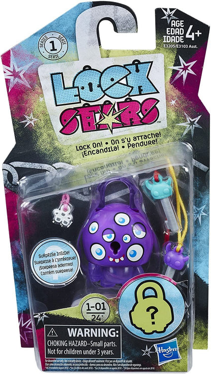 Hasbro Lock Stars Purple with Eyeballs