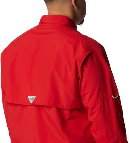 Columbia Men's PFG Bahama II UPF 30 Long Sleeve Fishing Shirt