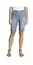 Gloria Vandderbilt Womens Mid Rise Feminine Cut Bermuda Short 16 Petite Regular Ticking Stripe