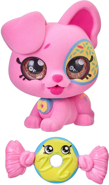 Kindi Kids Show N Tell Pets - Pupkin The Puppy - 4" Pet and Shopkin Accessory - 2pc