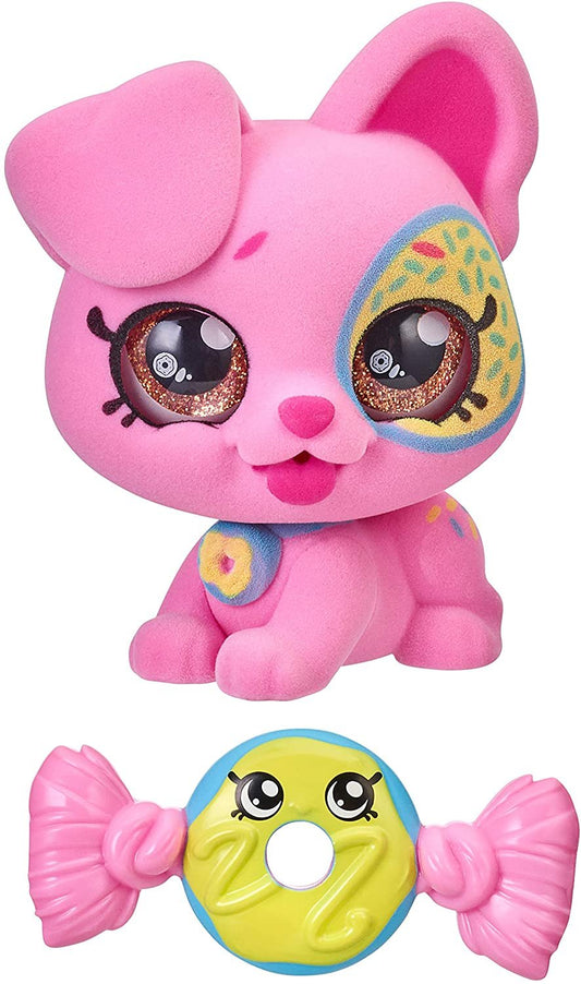 Kindi Kids Show N Tell Pets - Pupkin The Puppy - 4" Pet and Shopkin Accessory - 2pc