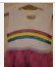 Care Bears Girls Rainbow Graphic w Pink Tutu Bottom Sleeveless Sundress, Size M