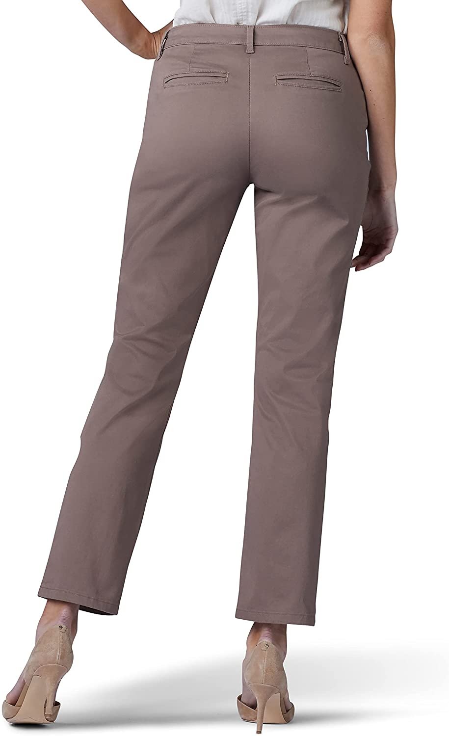 LEE Womenâ€™s Petite Relaxed Fit All Day Straight Leg Pant