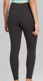 Wild Fable Charcoal Gray Leggings Size Small