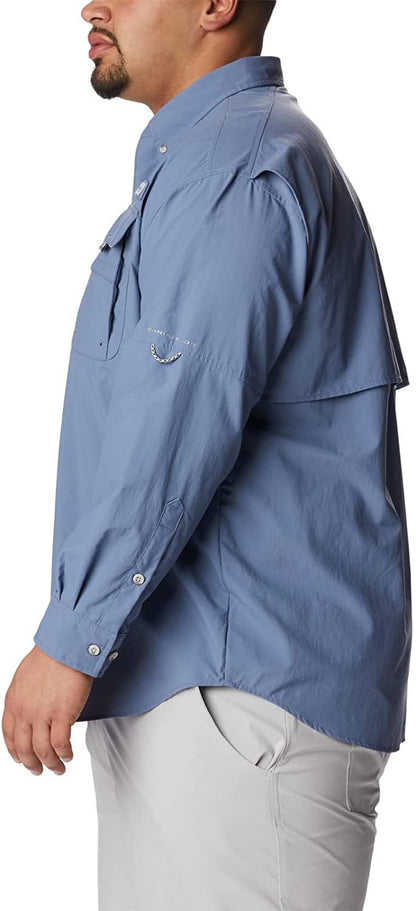 Columbia Men's PFG Bahama II UPF 30 Long Sleeve Fishing Shirt