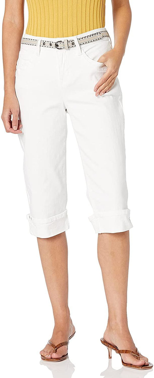 Gloria Vanderbilt Women's Clio Belted Skimmer with Cuff Hem