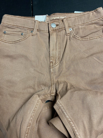 Original Use Mens Brown Slim Taper Stretch Jean, Tan, Size 30X32