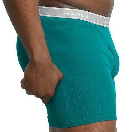 Hanes Tagless Boxer Briefs 10pack Size Large