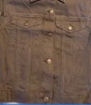 Wild Fable Brown Denim Vest/Jacket, Size M