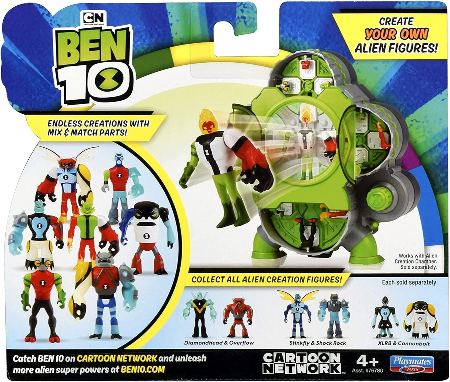 Ben 10 Alien Creation Figures - Stinkfly & Shock Rock