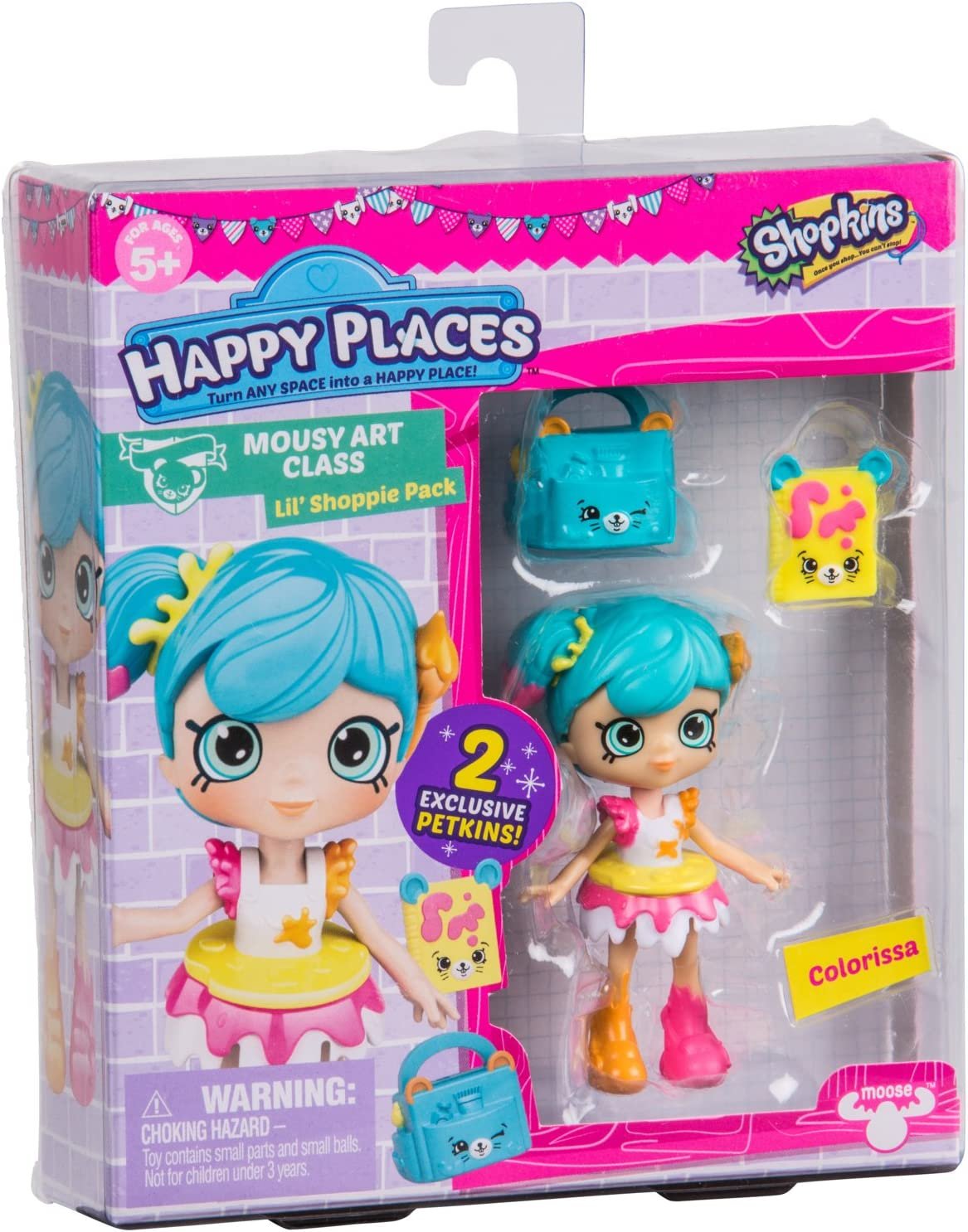 Shopkins Happy Places Doll Single Pack - Colorissa