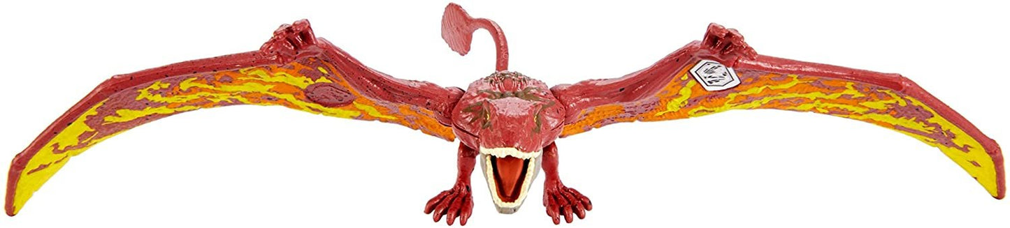 Jurassic World Camp Cretaceous Attack Pack Dimorphodon Dinosaur Figure with 5 Articulation Points, Realistic Sculpting & Texture; for Ages 4 Years Old & Up