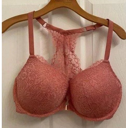 Auden Pink Front Closure Bra Size 40D