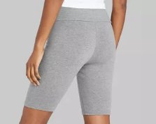 Wild Fable Women's grey Bike Shorts, Size M