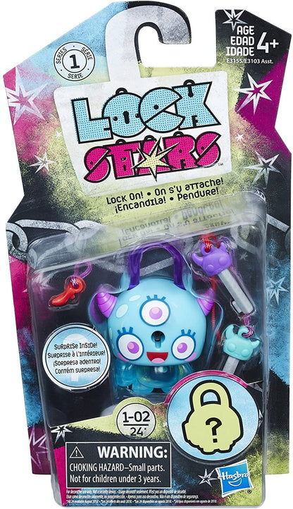 Lock Stars Teal Monster Horns