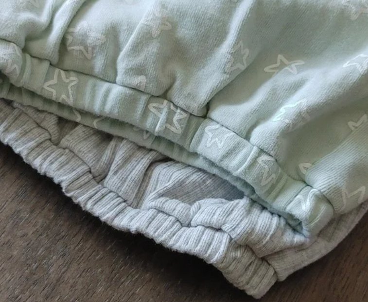 Cloud Island Green Heart 2 pk Sleepers Size NB