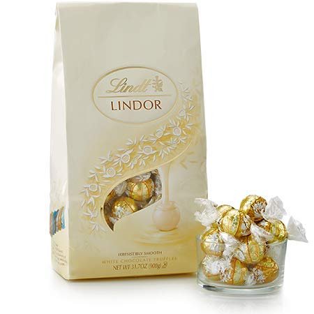 White Chocolate LINDOR Truffles 75-pc Bag