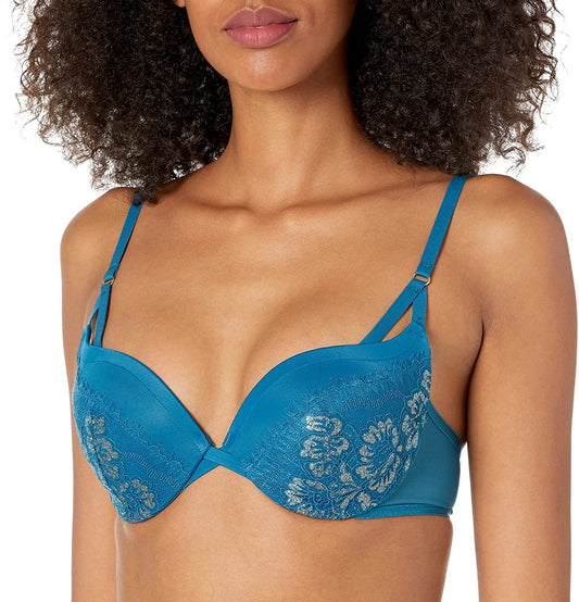 Maidenform Women's Love The Lift Plunge Push Up & in Demi Bra Dm9900