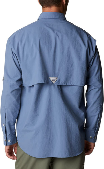 Columbia Men's PFG Bahama II UPF 30 Long Sleeve Fishing Shirt