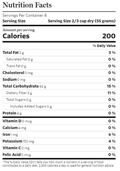 Wegmans Organic Vegan Pasta Bundle: Gluten Free Brown Rice Pasta Penne, Elbows, Fusilli, and Brown Rice and Quinoa Fusilli - 4 bags, 16 oz each, 4 pounds in total