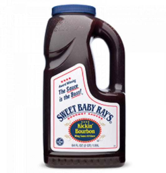 Sweet Baby Rays Kickin' Bourbon 64 oz (2 Pack)