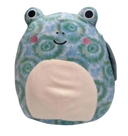 Squishmallow Official Kellytoy Ferdie Tie Dye Frog | 8 Inch | Ultra Plush Toy
