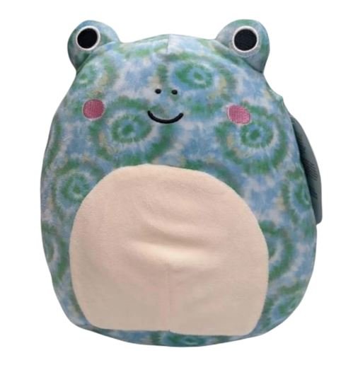 Squishmallow Official Kellytoy Ferdie Tie Dye Frog | 8 Inch | Ultra Plush Toy
