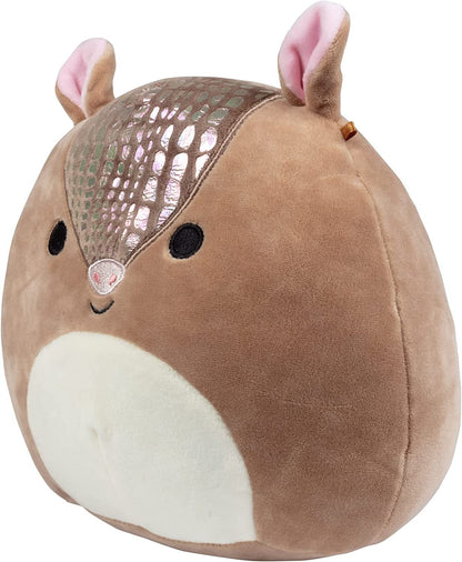 Squishmallow 8" Thompson The Armadillo - Official Kellytoy Plush - Cute and Soft Armadillo Stuffed Animal Toy - Great Gift for Kids
