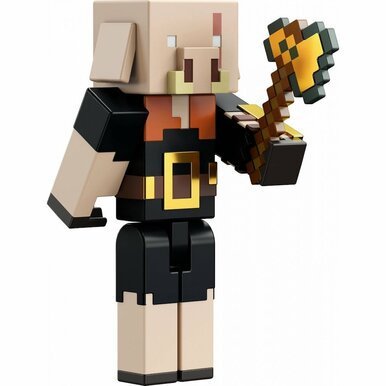 Piglin Brute Build-A-Portal Minecraft Action Figure