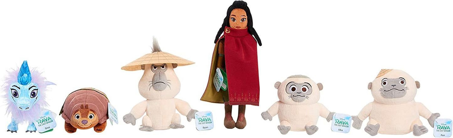 Disney Raya & The Last Dragon 7-Inch Small Tuk Tuk Plush, Stuffed Animal, by Just Play