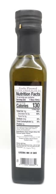Wegmans Garlic Flavored Extra Virgin Olive Oil 8.5 Fl oz (250 ml)