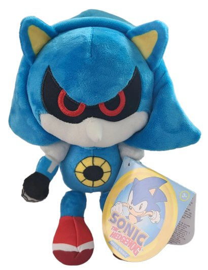 SONIC 9 INCH METAL SONIC PLUSH FIGURE