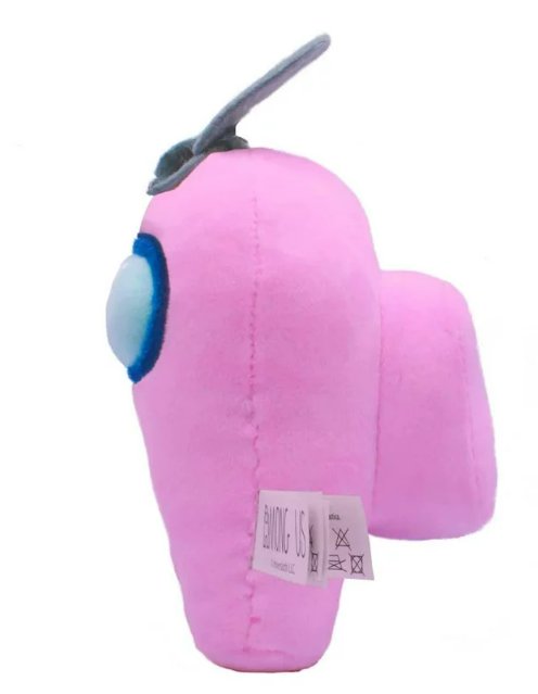 Pink Zipper Among Us Crew Member
