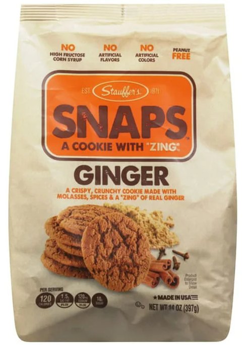 Stauffer's Cinnamon Apple, Pumpkin Spice & Ginger Snaps Variety 3 Pack, 14 oz. Bags