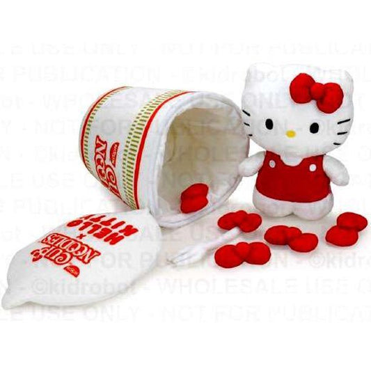 Sanrio Nissin Cup Noodles Fork & Bow Interactive Plush